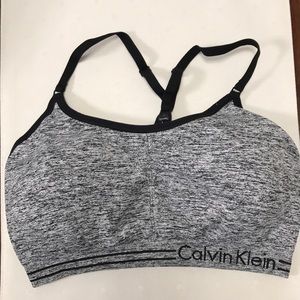 CK sports bra